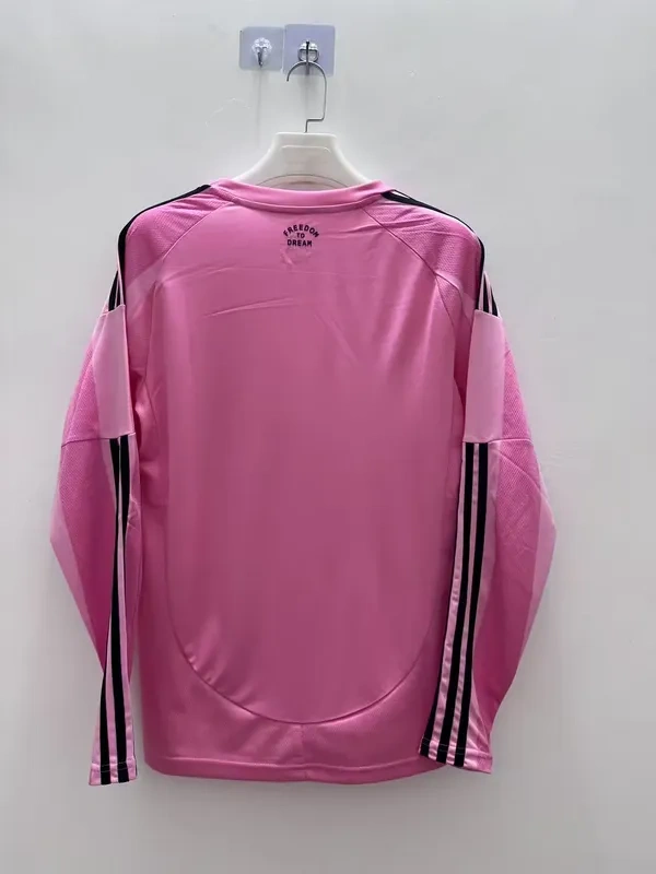 2025/26 Inter Miami Home Long Sleeve Jersey