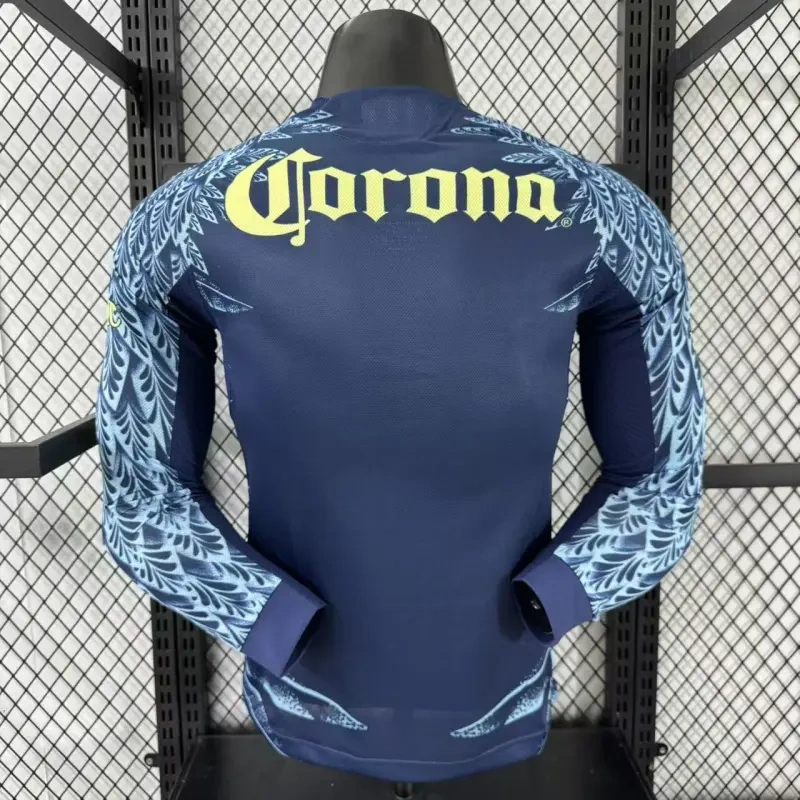 2025/26 Club America Away Long Sleeve Jersey Player Version