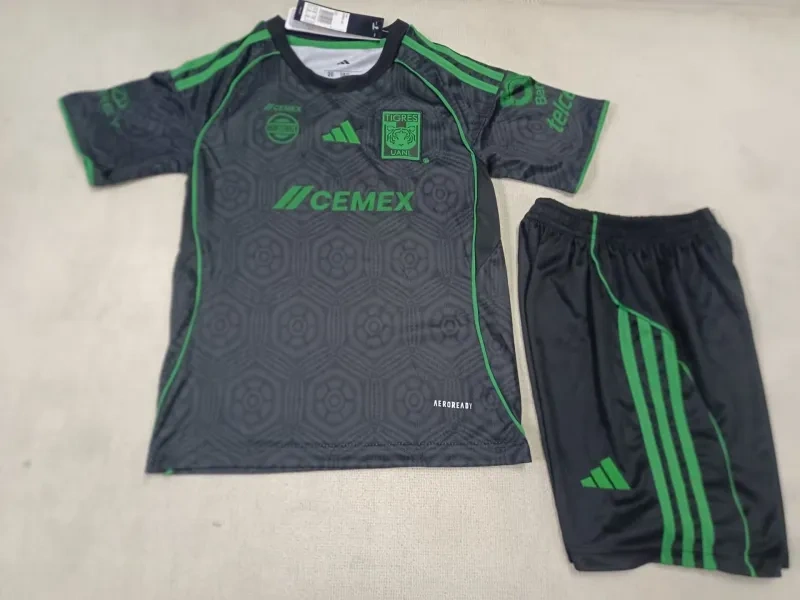 2025/26 Tigres Uanl Third Away Kids Kit