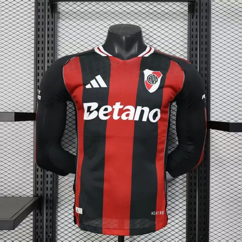 2025/26 River Plate Away Jersey Long Sleeve Player Version