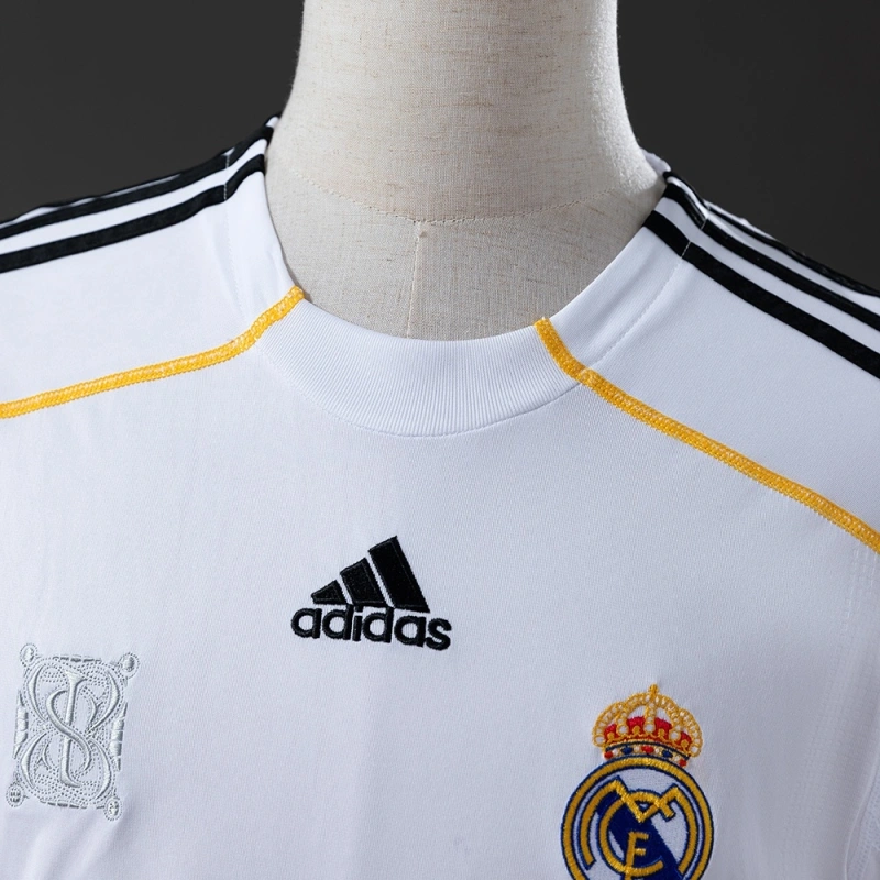 2009/10 Real Madrid Long Sleeve Home Jersey
