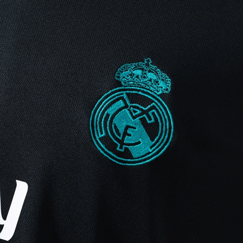 2017/18 Real Madrid Long Sleeve Away Jersey