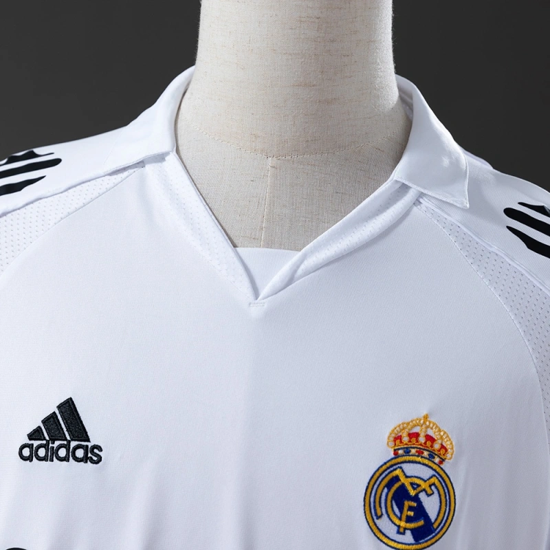 2005/06 Real Madrid Long Sleeve Home Jersey