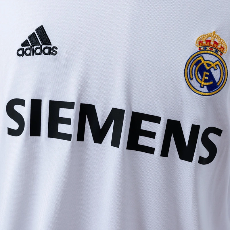 2005/06 Real Madrid Long Sleeve Home Jersey