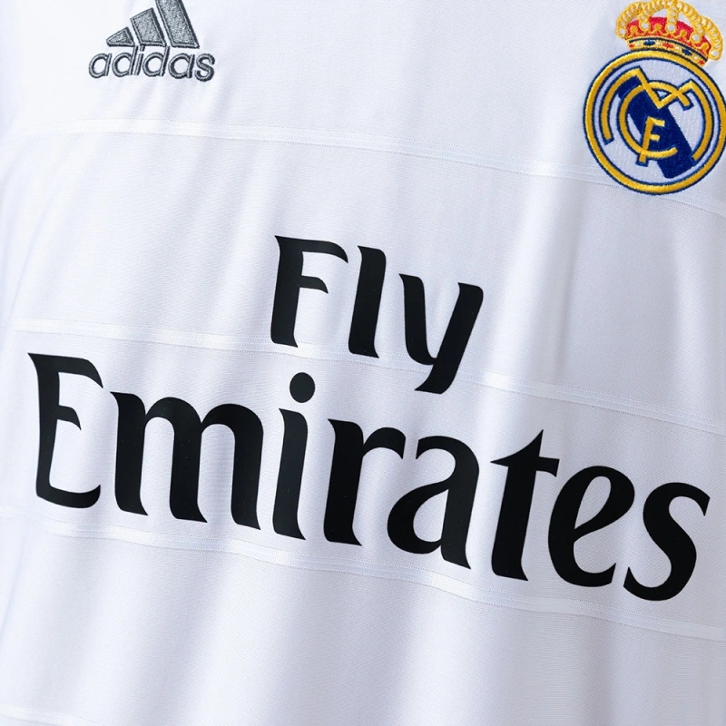 2013/14 Real Madrid Long Sleeve Home Jersey