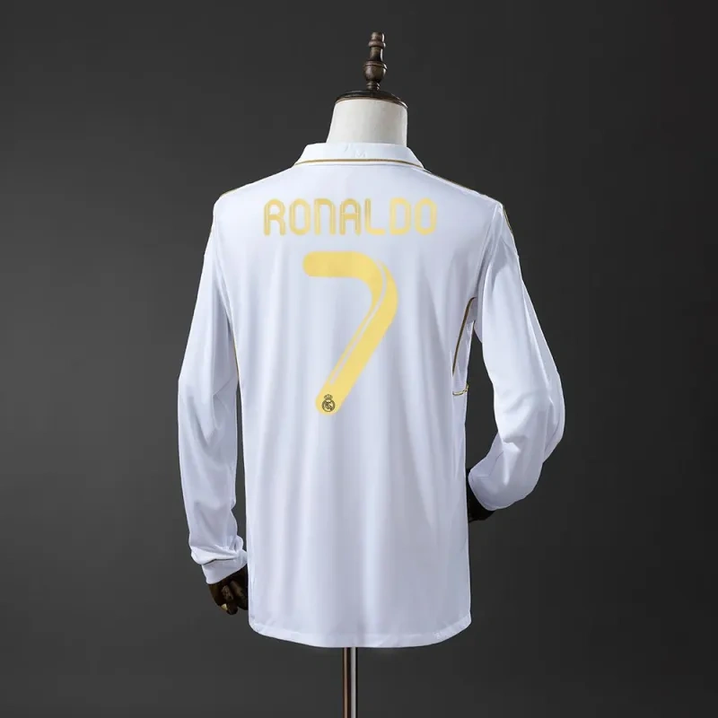 2011/12 Real Madrid Long Sleeve Home Jersey