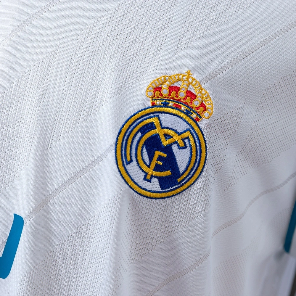 2017/18 Real Madrid Long Sleeve Home Jersey