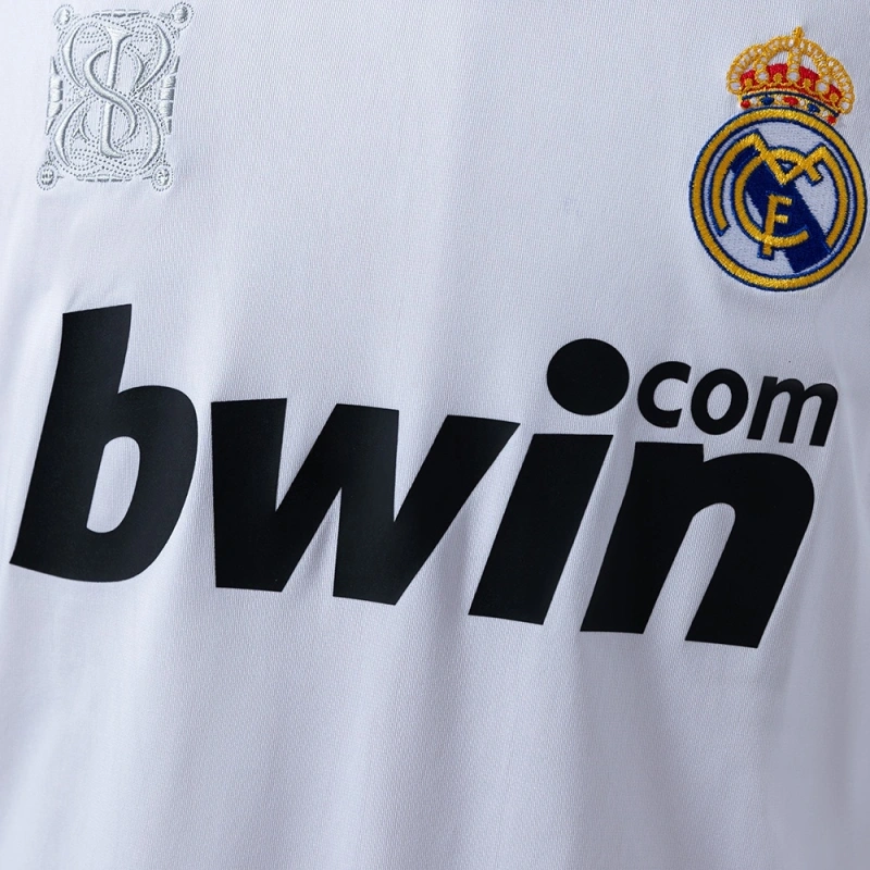 2009/10 Real Madrid Long Sleeve Home Jersey