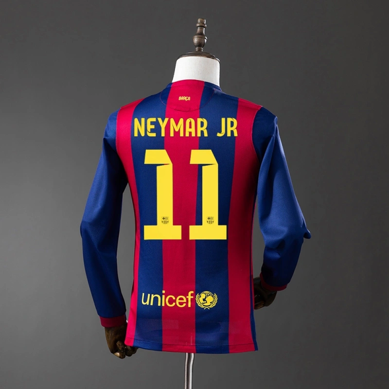 2014/15 Barcelona Home Long Sleeve Jersey
