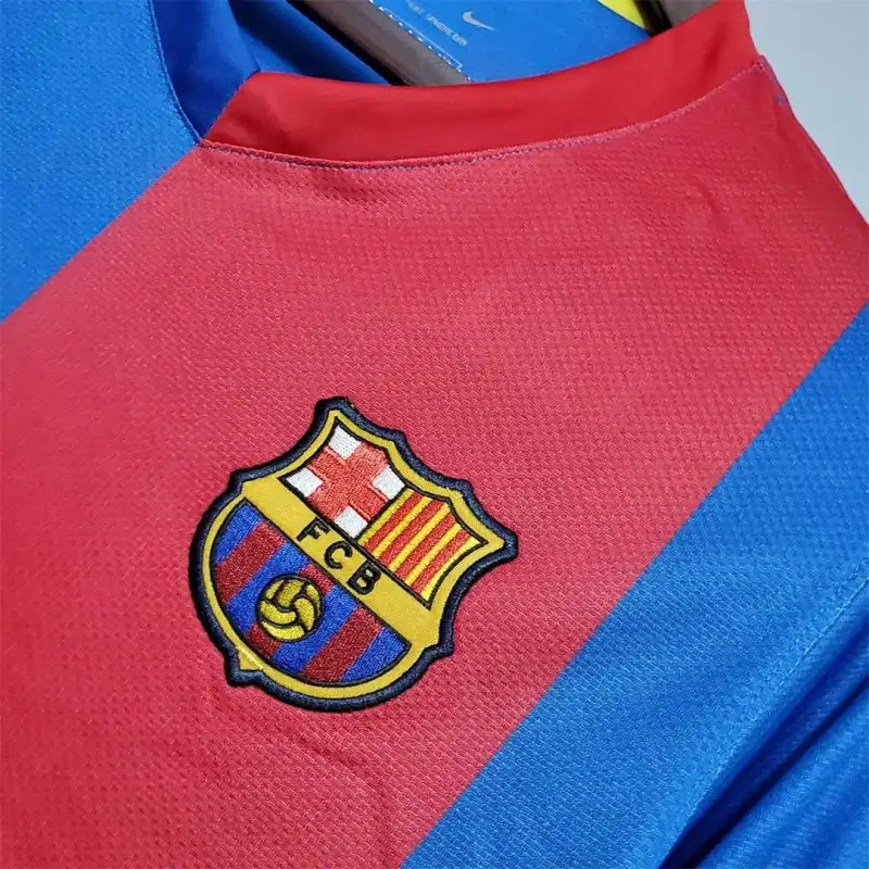 2006/07 Barcelona Long Sleeve Home Jersey