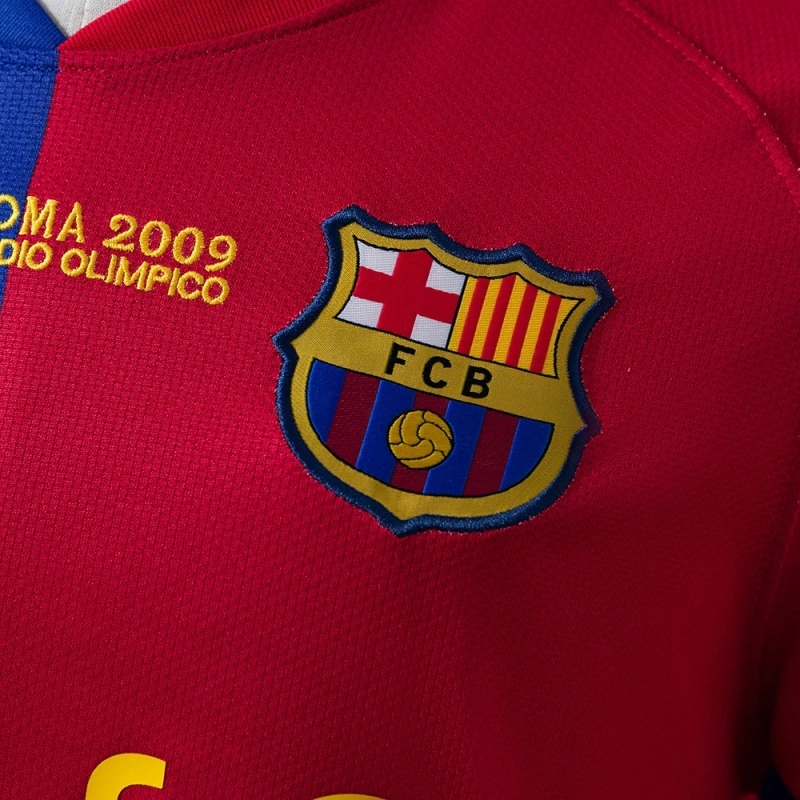 2008/09 Barcelona Long Sleeve Home Jersey