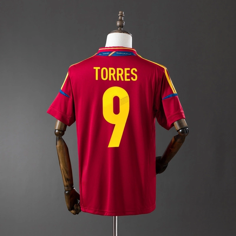 2012 Spain Home Jersey
