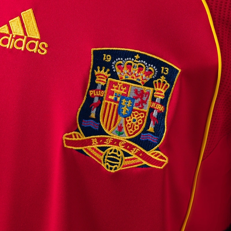 2008 Spain Home Jersey