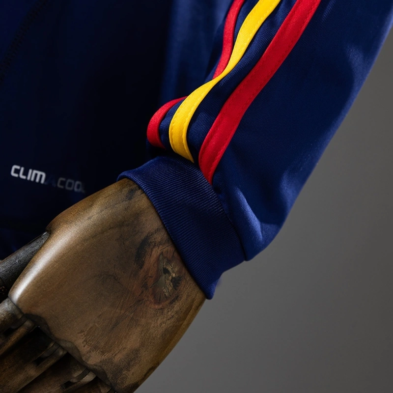 2010 World Cup Spain Away Long Sleeve Jersey