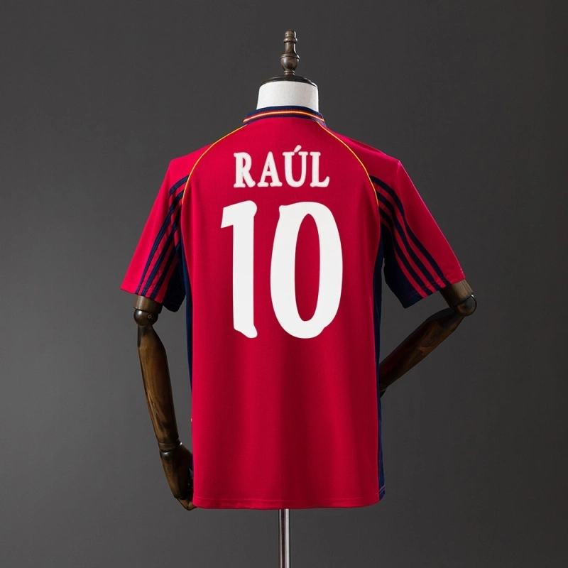 1998 Spain Home Jersey