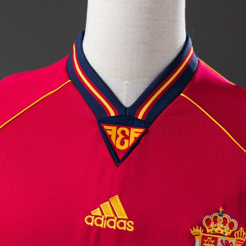 1998 Spain Home Jersey