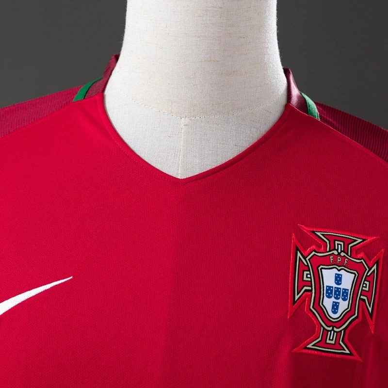 2016 Portugal Long Sleeve Home Jersey