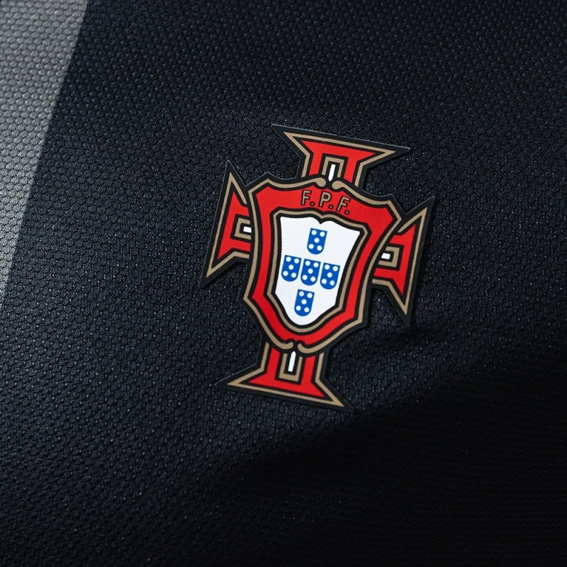 2013 Portugal Long Sleeve Away Jersey Player Version