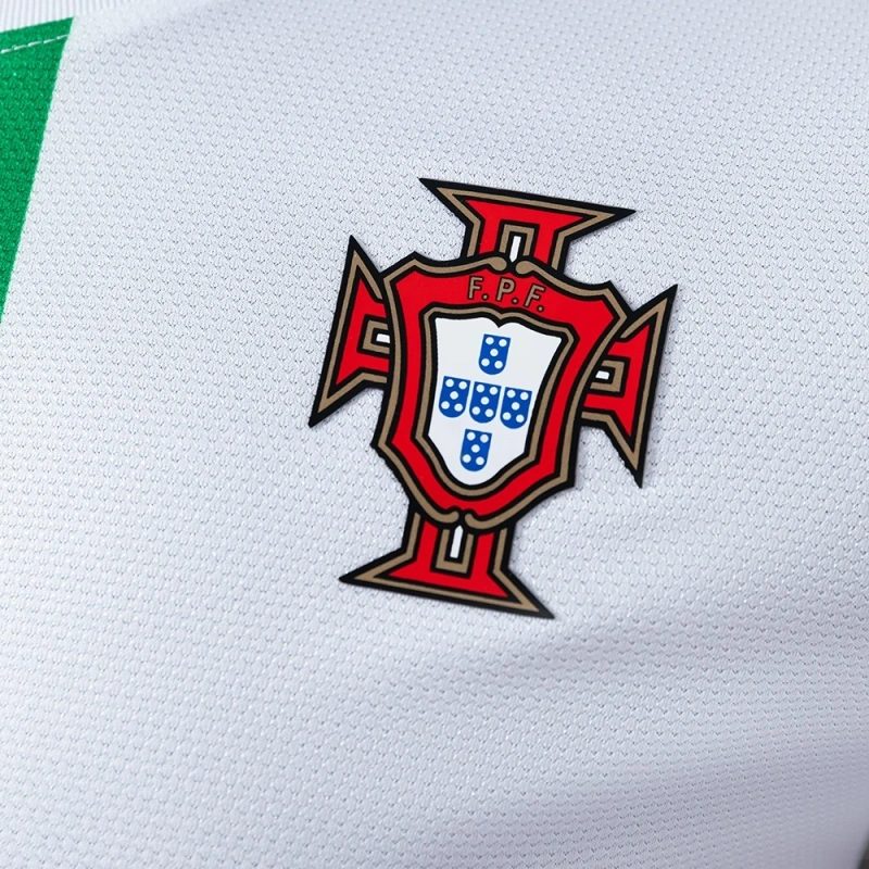 2012 Portugal Long Sleeve Away Jersey Player Version