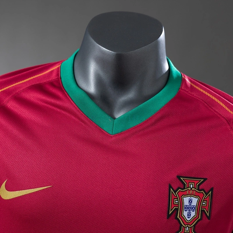 2006 Portugal Home Jersey Player Version