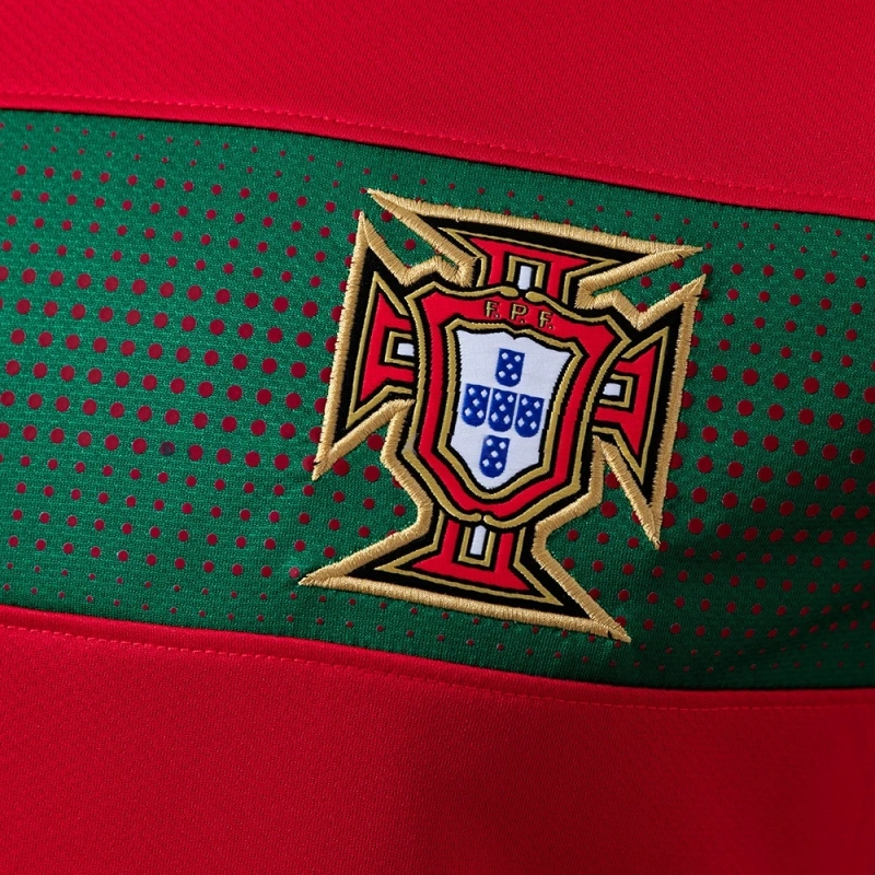 2010 Portugal Home Jersey Long Sleeve Player Version