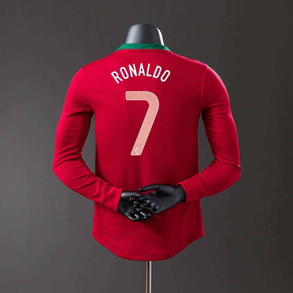 2012 Portugal Long Sleeve Home Jersey Player Version