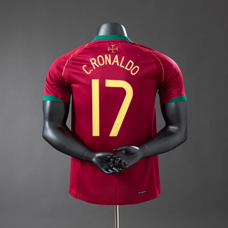 2006 Portugal Home Jersey Player Version
