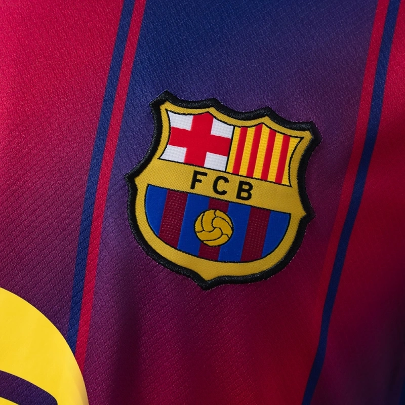 2025/26 Barcelona Home Long Sleeve Jersey