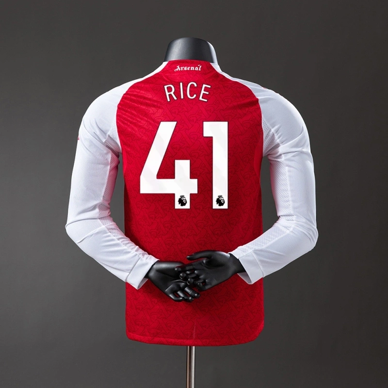 2025/26 Arsenal Home Long Sleeve Player Version