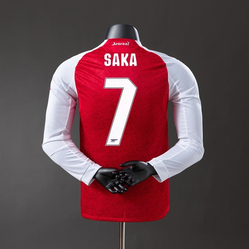 2025/26 Arsenal Home Long Sleeve Player Version