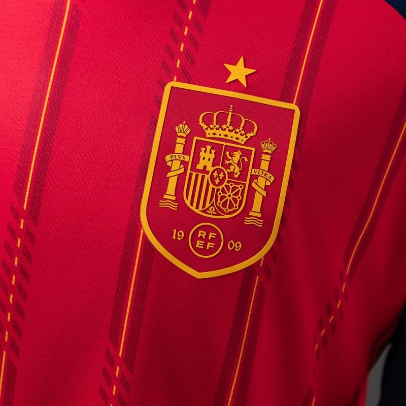 2026 Spain World Cup Home Long Sleeve Jersey