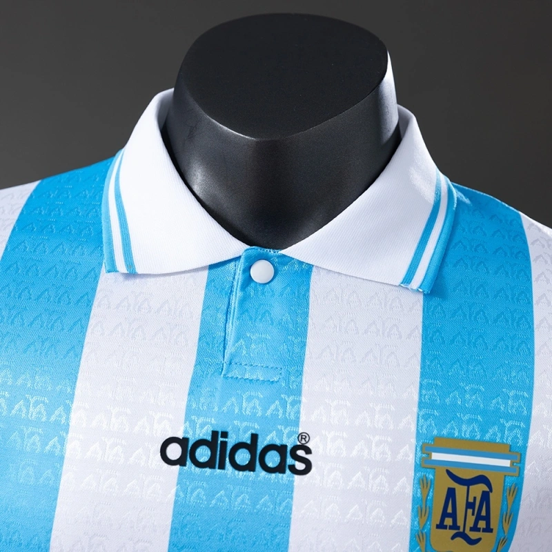 1994 Argentina Home Jersey Player Version