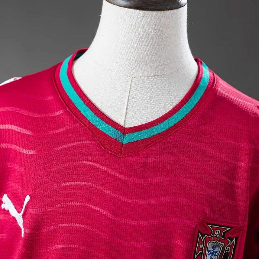 2026 Portugal World Cup Home Men And Kids Kit