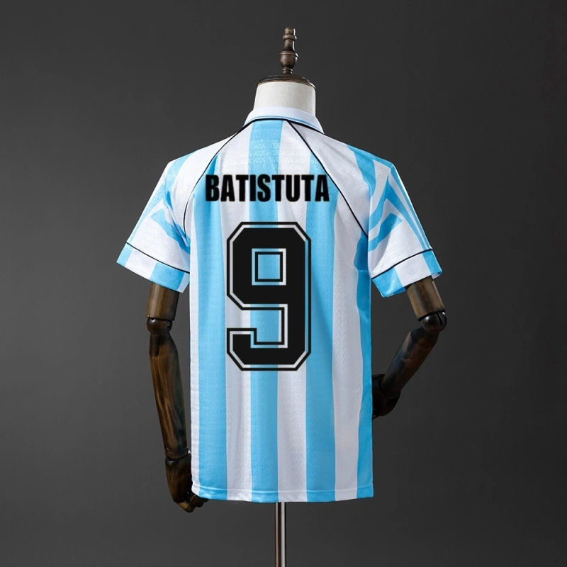 1996 Argentina Home Jersey