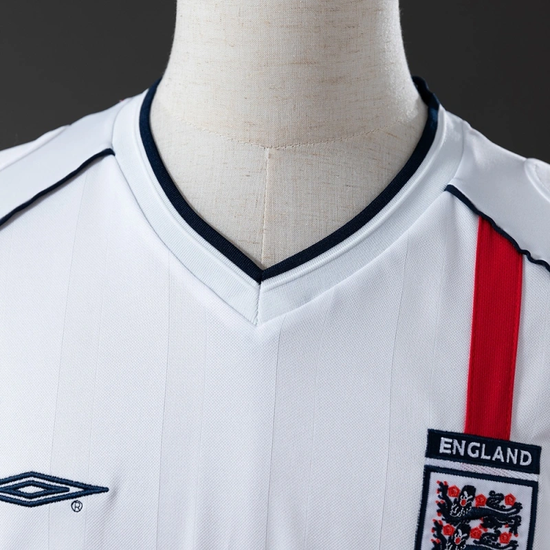 2002 England Home Jersey
