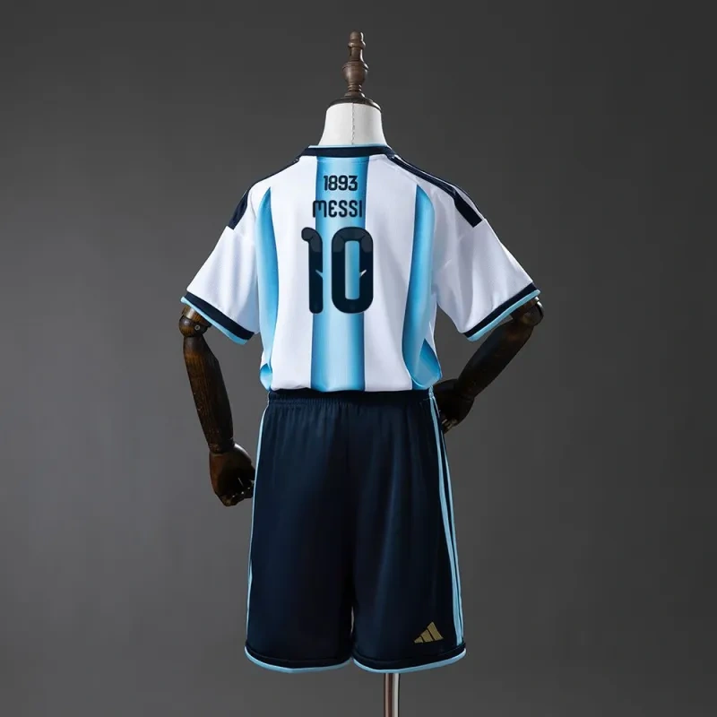 2026 Argentina World Cup Home Men And Kids Kit