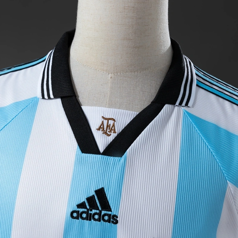 1998 Argentina Long Sleeve Home Jersey
