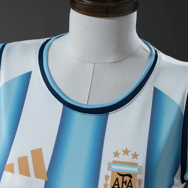 2026 Argentina Home Women's Vest Jersey