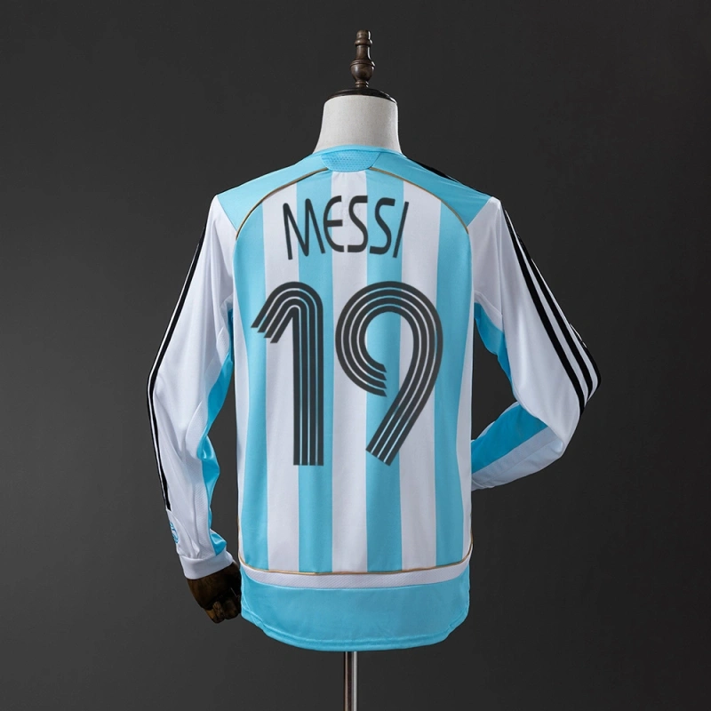 2006 Argentina Long Sleeve Home Jersey
