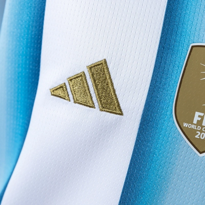 2026 Argentina World Cup Home Men And Kids Kit