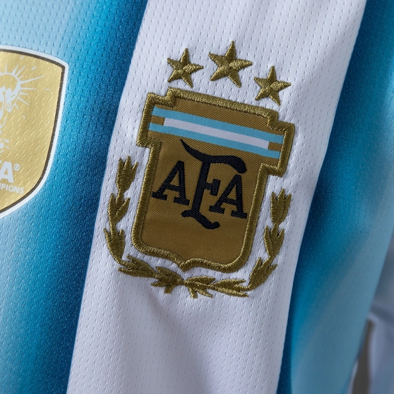 2026 Argentina World Cup Home Men And Kids Kit