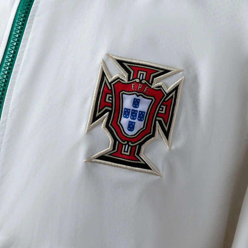 2010/11 Portugal White Windbreaker