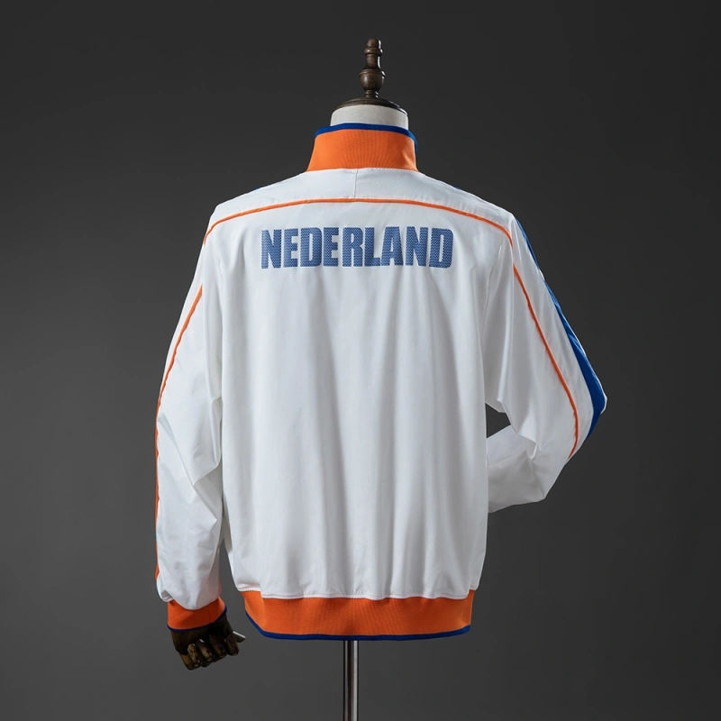 2010/11 Netherlands White Windbreaker