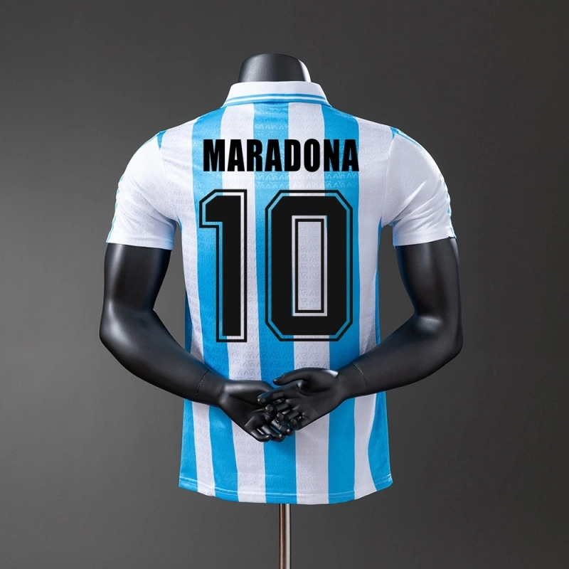 1994 Argentina Home Jersey Player Version