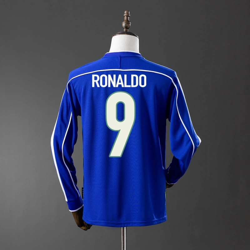 1998 Brazil Long Sleeve Away Jersey