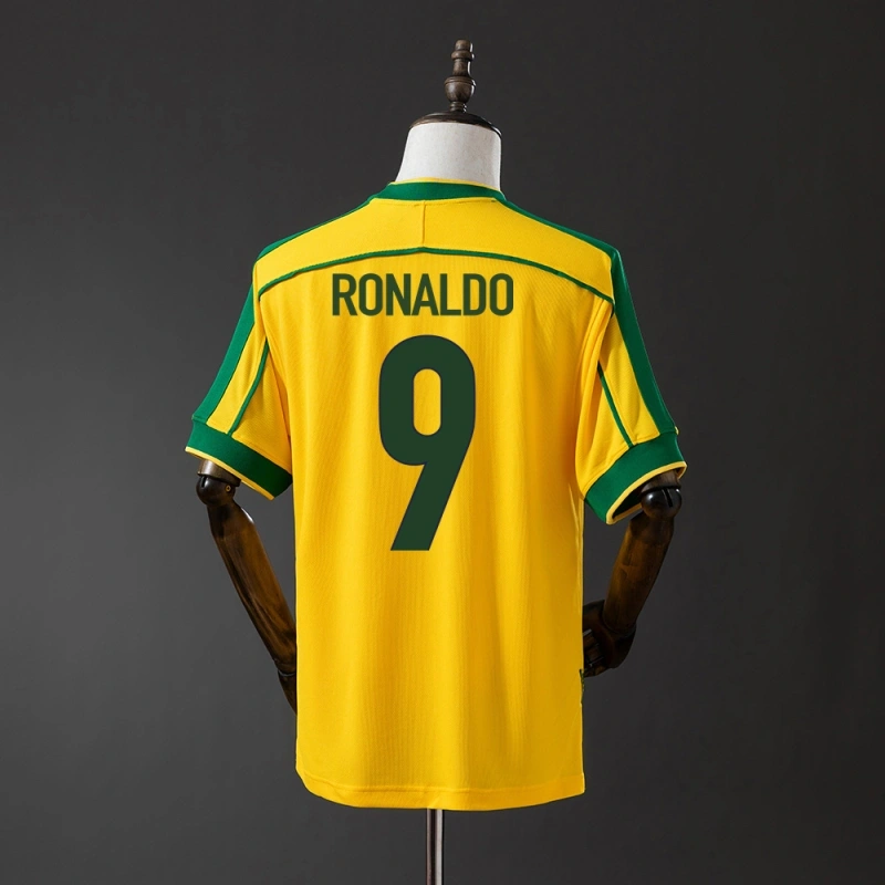 1998 Brazil Home Jersey