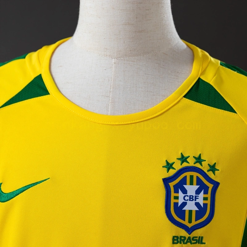 2002 Brazil Home Jersey