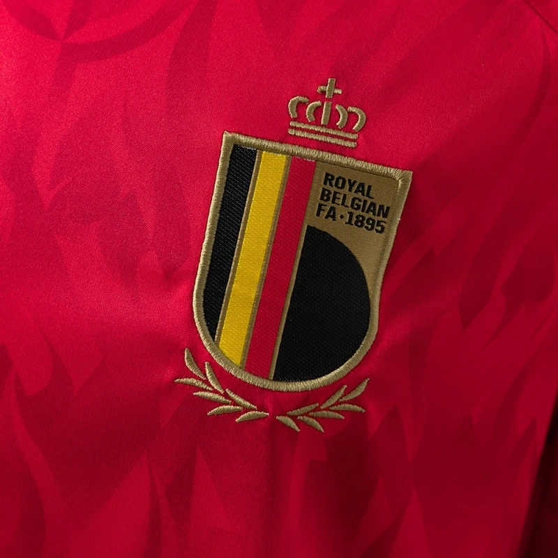 2026 Belgium World Cup Home Long Sleeve