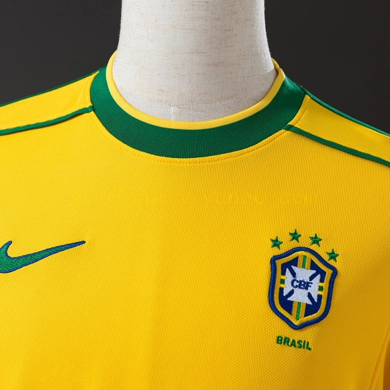1998 Brazil Home Jersey