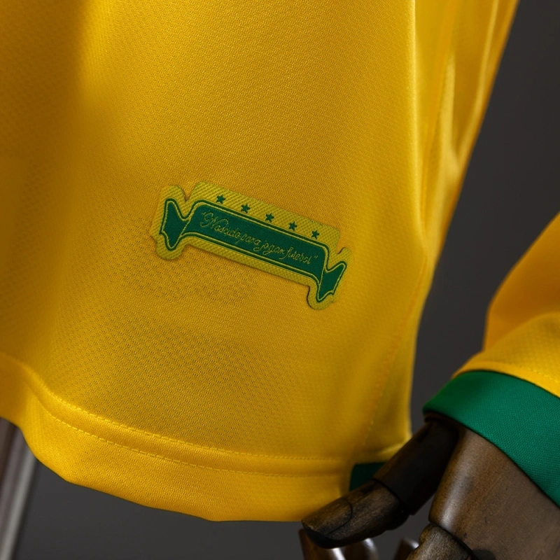 2006 Brazil Home Long Sleeved Jersey